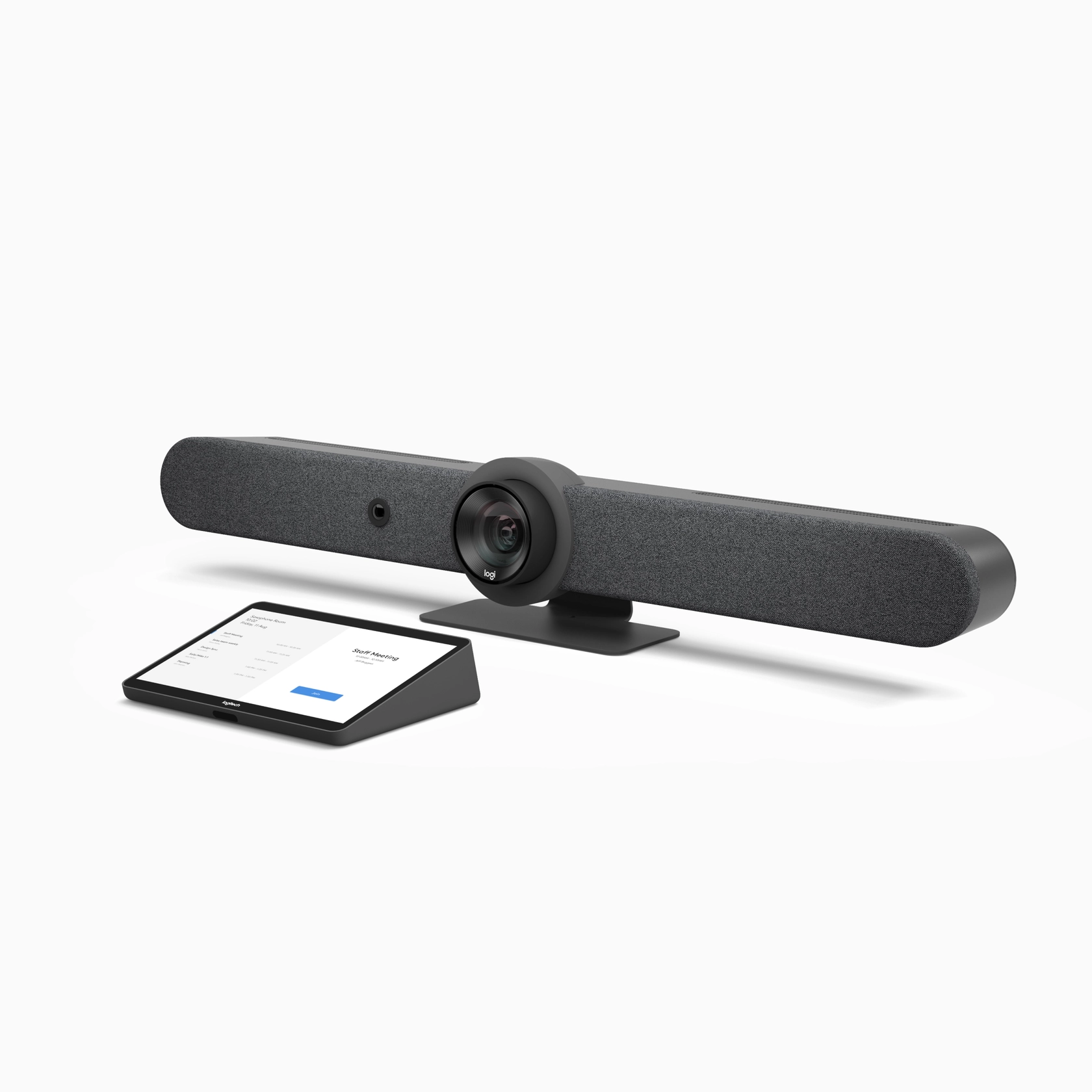 Sistem videoconferință Logitech Rally Bar cu Tap touch controller